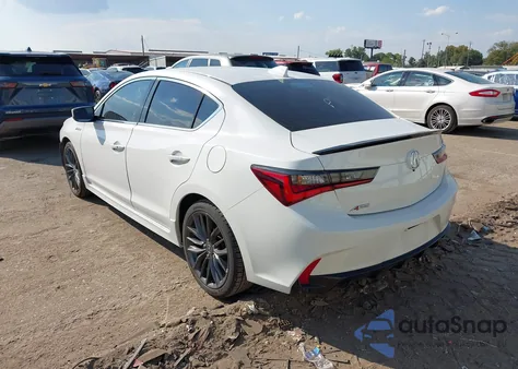 2019 Acura Ilx Premium A-Spec Packages/Technology A-Spec Packages from USA, damaged, VIN 19UDE2F85KA012686